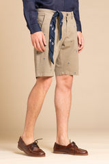 REY CHINO SHORT EMBROIDERY