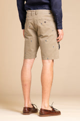 REY CHINO SHORT EMBROIDERY