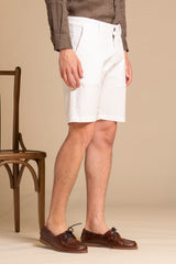 REY CHINO SHORT EMBROIDERY