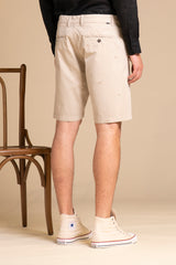 REY CHINO SHORT EMBROIDERY
