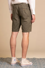 NILS MLN CHINO SHORT MIXED LINEN