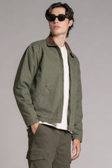 ORION SHORT JACKET IN CANVAS