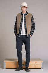 MARTIN GILET REVERSE IN CORDUROY