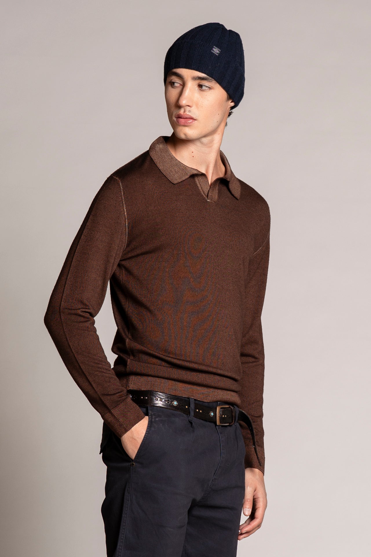 NEIL POLO SKIPPER IN MERINOS