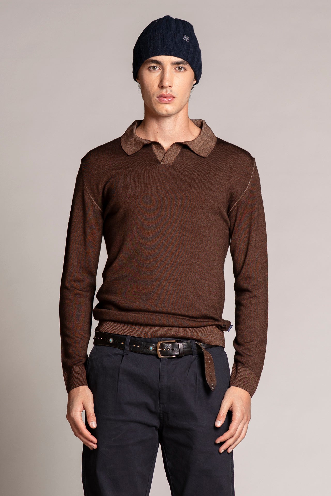 NEIL POLO SKIPPER IN MERINOS