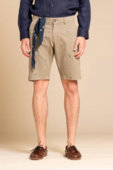 REY CHINO SHORT EMBROIDERY