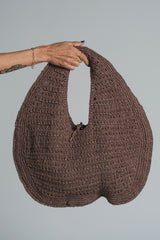 AISHA SHOULDER BAG RAFFIA