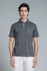ALBERT POLO IN JERSEY SLUB