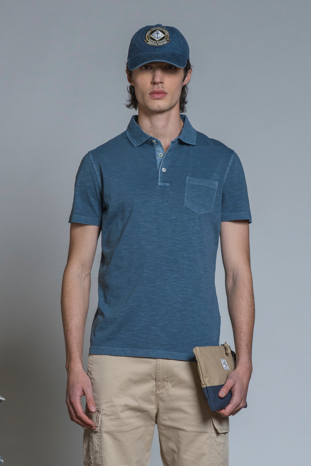 ALBERT POLO IN JERSEY SLUB