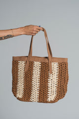 AMARI SHOULDER BAG RAFFIA
