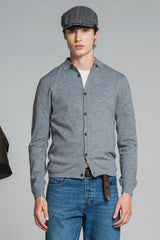 ARDEN SWEATER SHIRT WOOL MERCERIZED