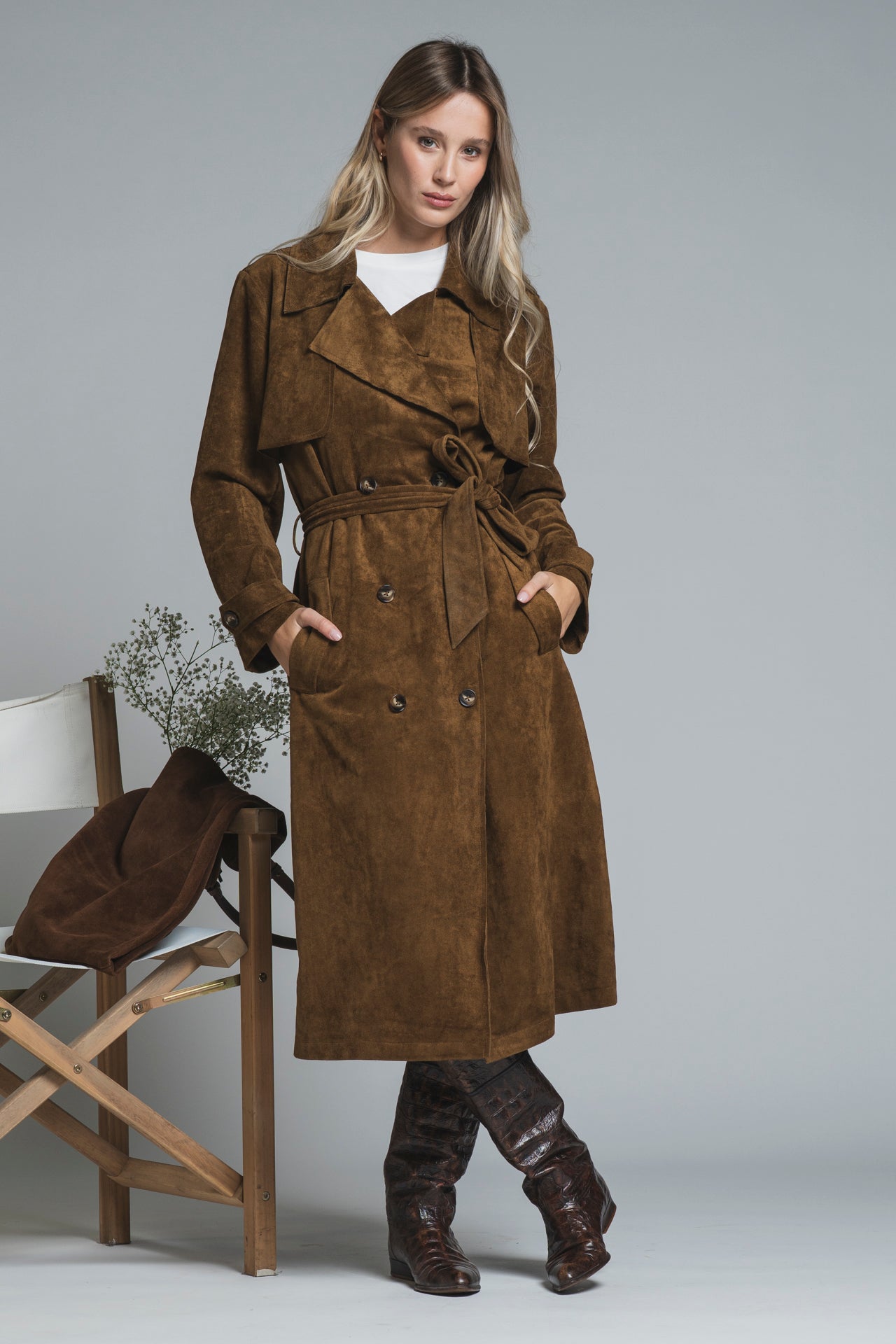 ARLIN TRECH IN ECO-SUEDE