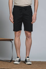 BARNES CHIBO SHORT IN POPELINE CANVAS