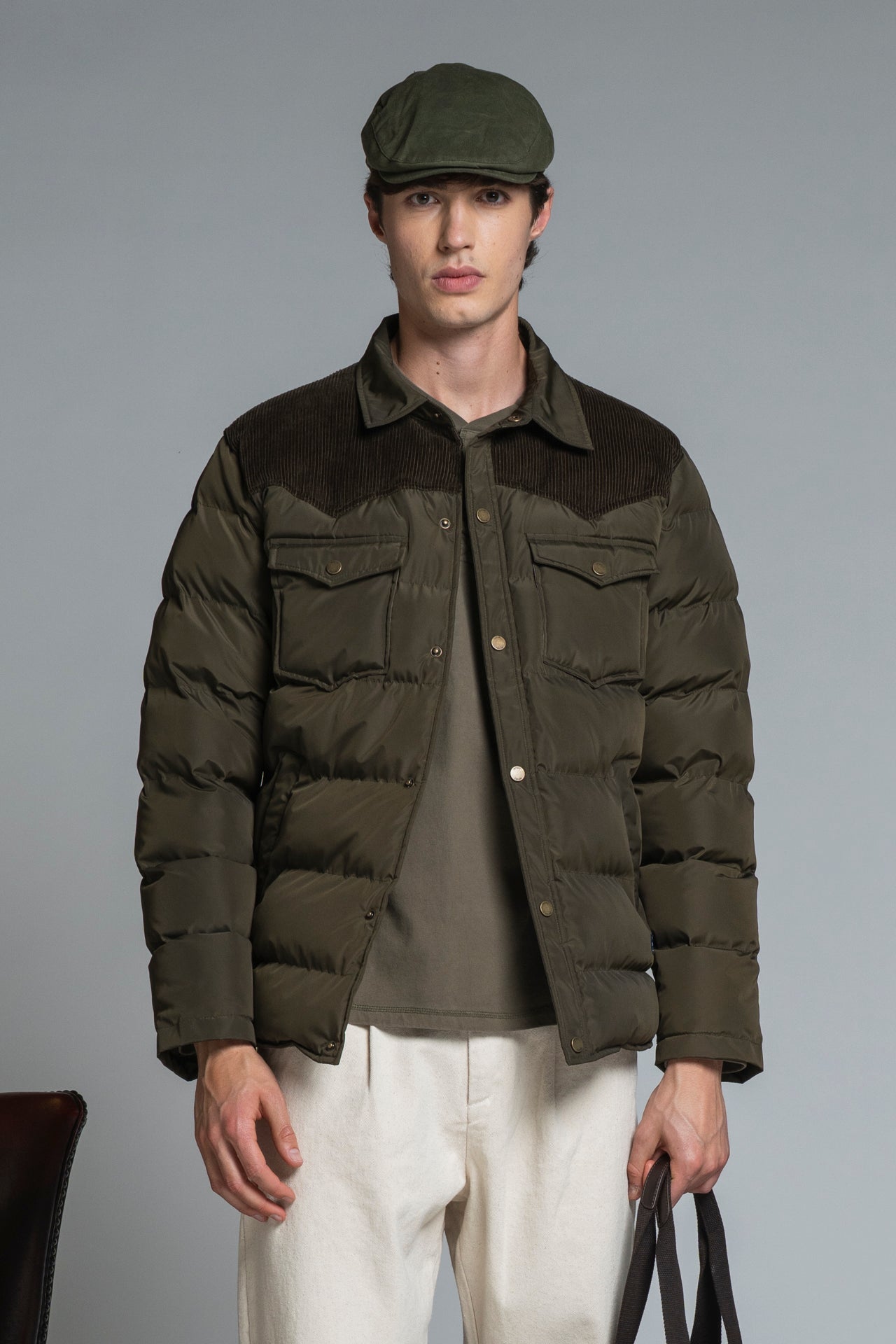 BENNET OVERSHIRT JACKET IN NYLON