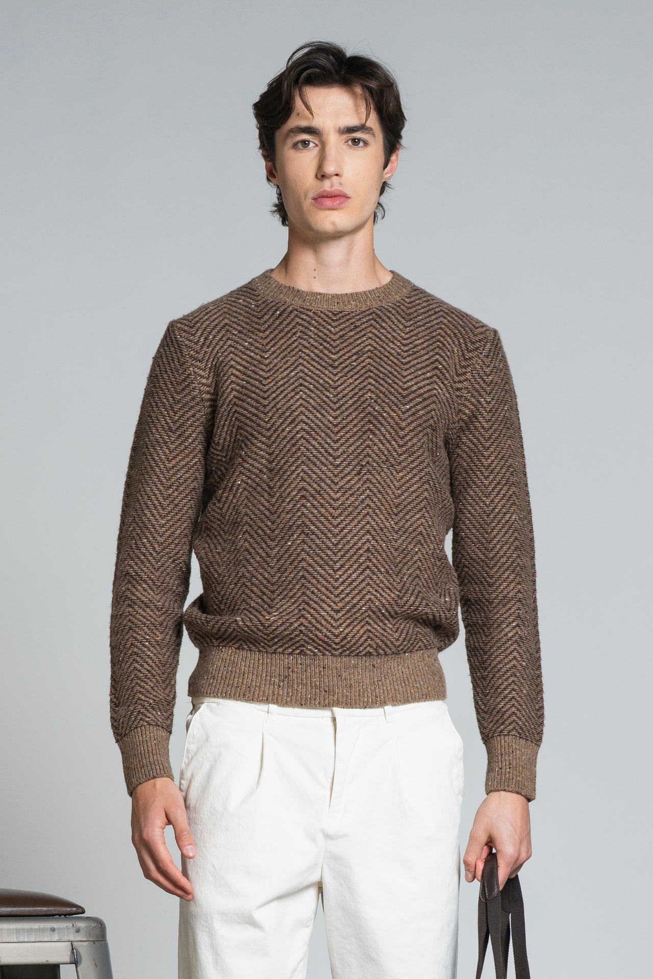 BERGER ROUND NECK IN LAMBSWOOL