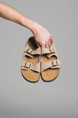BOB SLIPPER 2 STRAPS UNISEX IN SUEDE