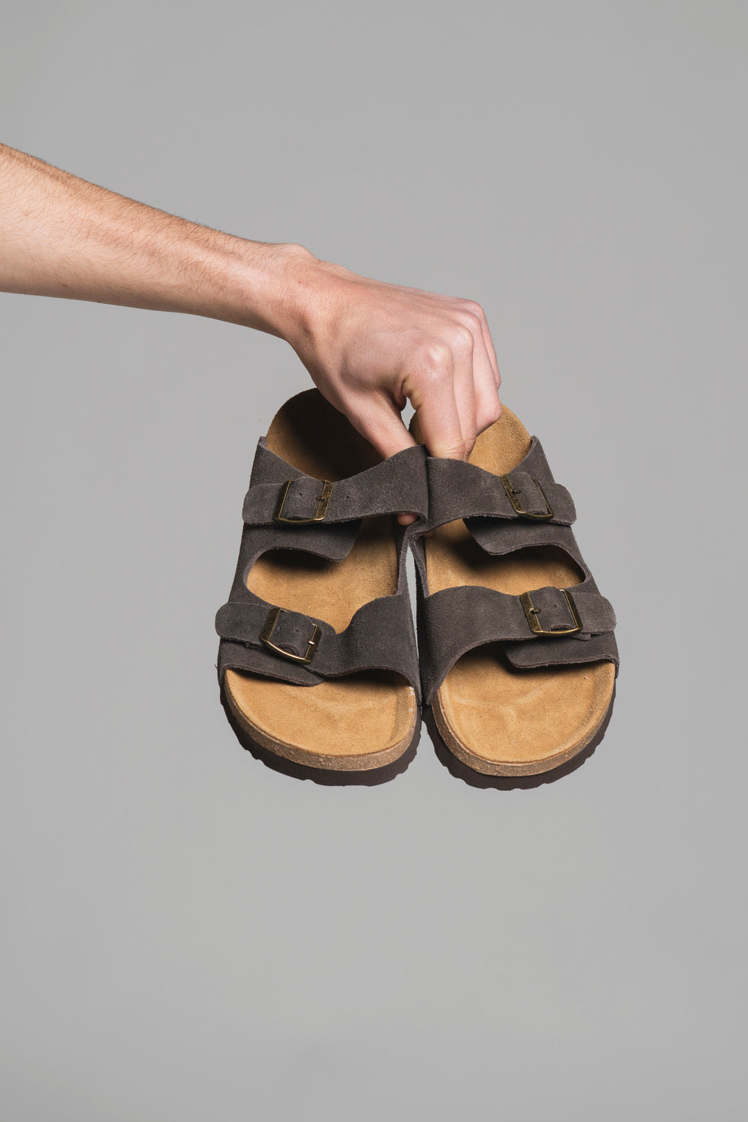 BOB SLIPPER 2 STRAPS UNISEX IN SUEDE