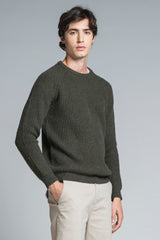BRUCE ROUND NECK ENGLISH COAST IN BLEND WOOL