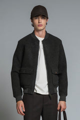 CAMERON BOMBER BOILED WOOL