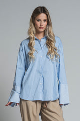 CAMIE SHIRT LONG IN POPELINE