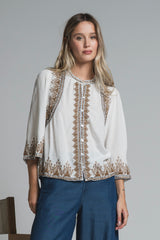 CARLA BLOUSE IN VISCOSE