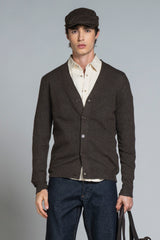 CHAD CARDIGAN IN MIXED WOOL