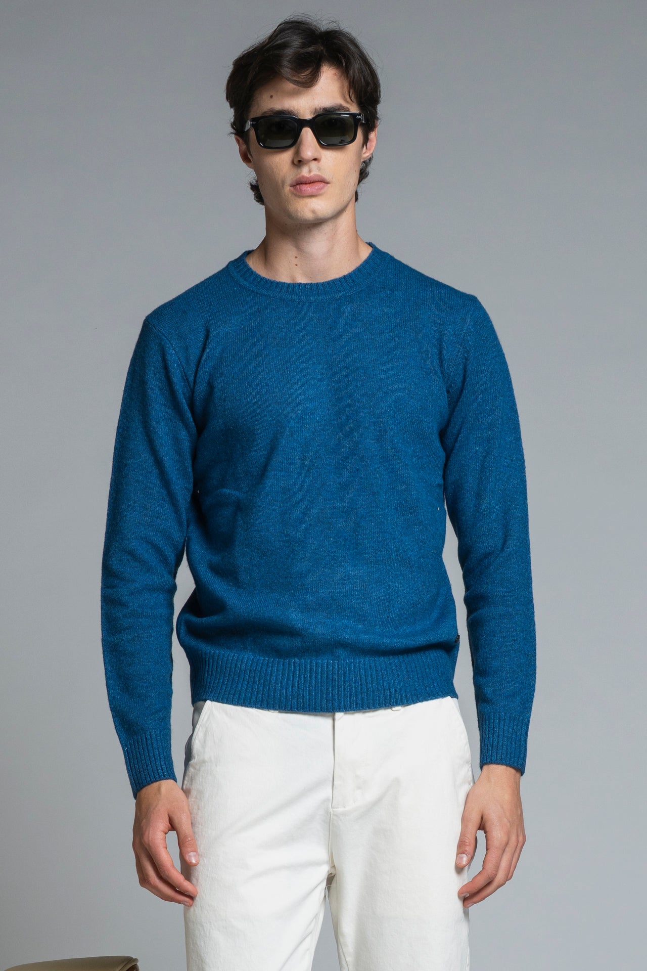 CHARLIE ROUND NECK IN LAMBSWOOL