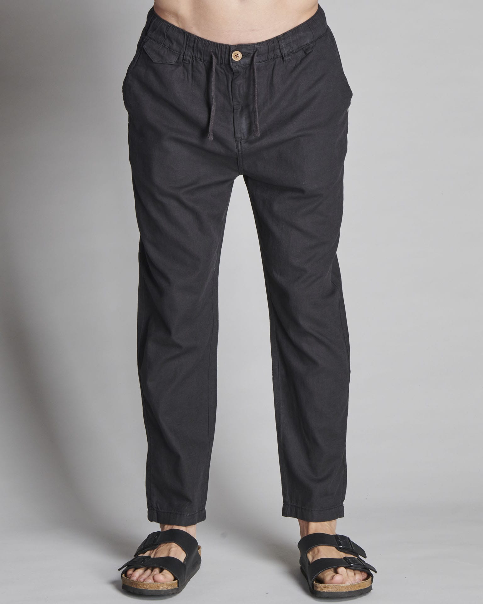 PANTALONE COMFORT MISTO LINO