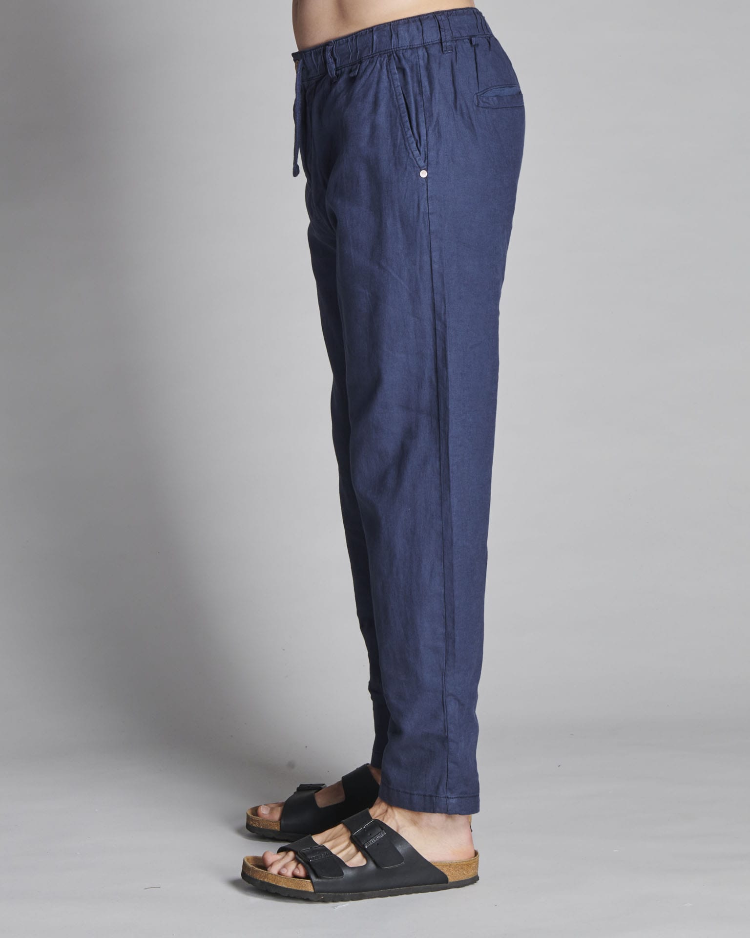 PANTALONE COMFORT MISTO LINO