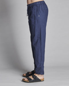 PANTALONE COMFORT MISTO LINO