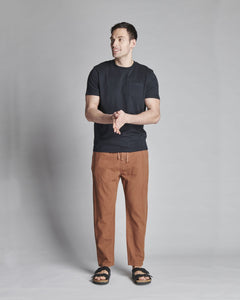 PANTALONE COMFORT MISTO LINO