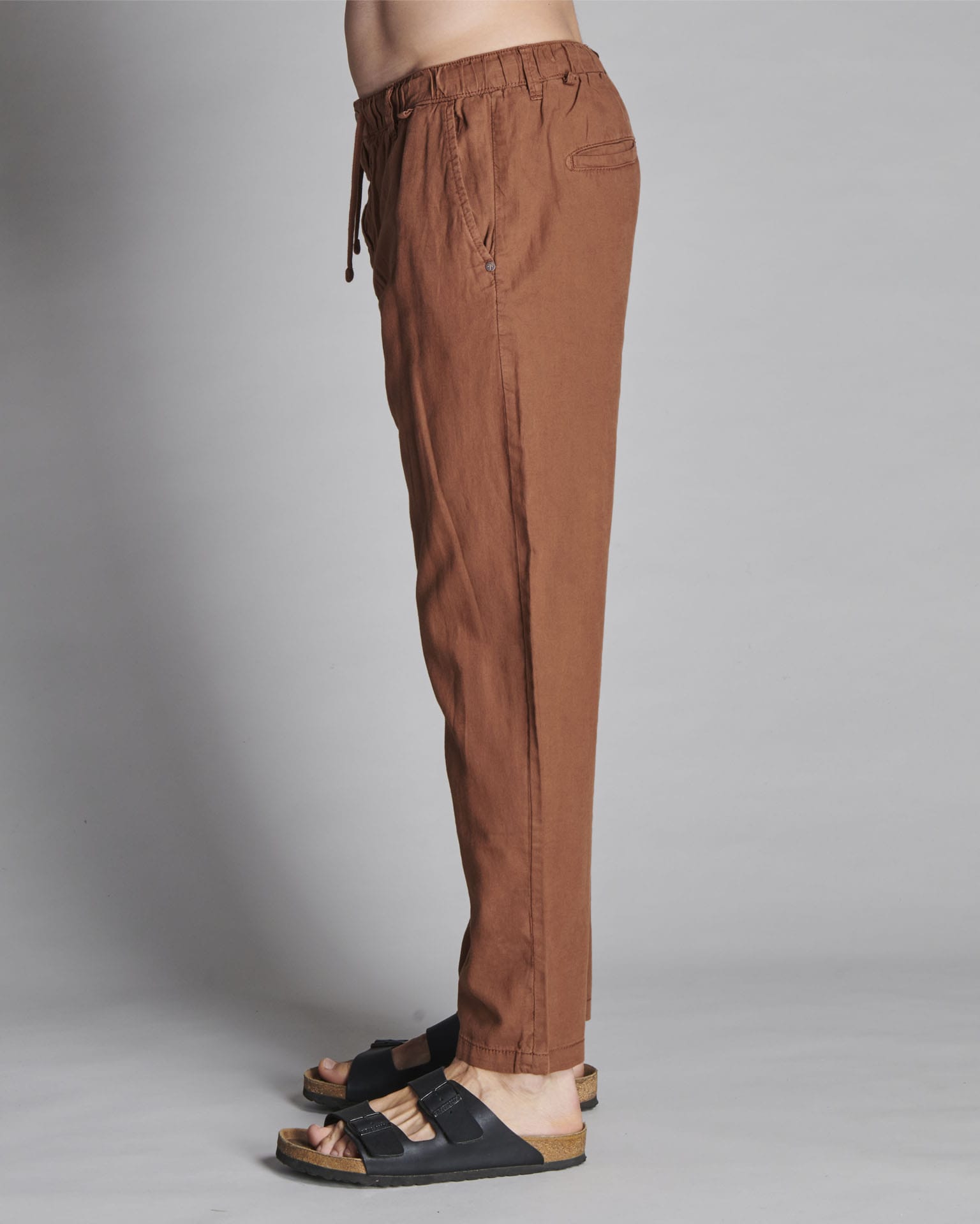 PANTALONE COMFORT MISTO LINO