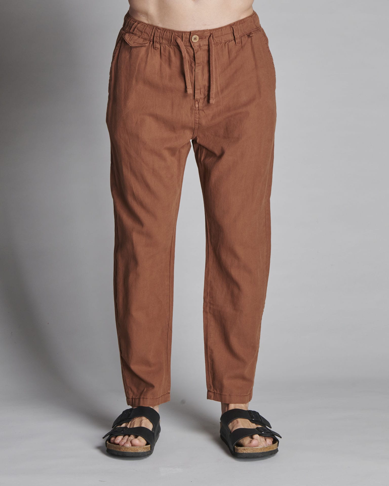PANTALONE COMFORT MISTO LINO