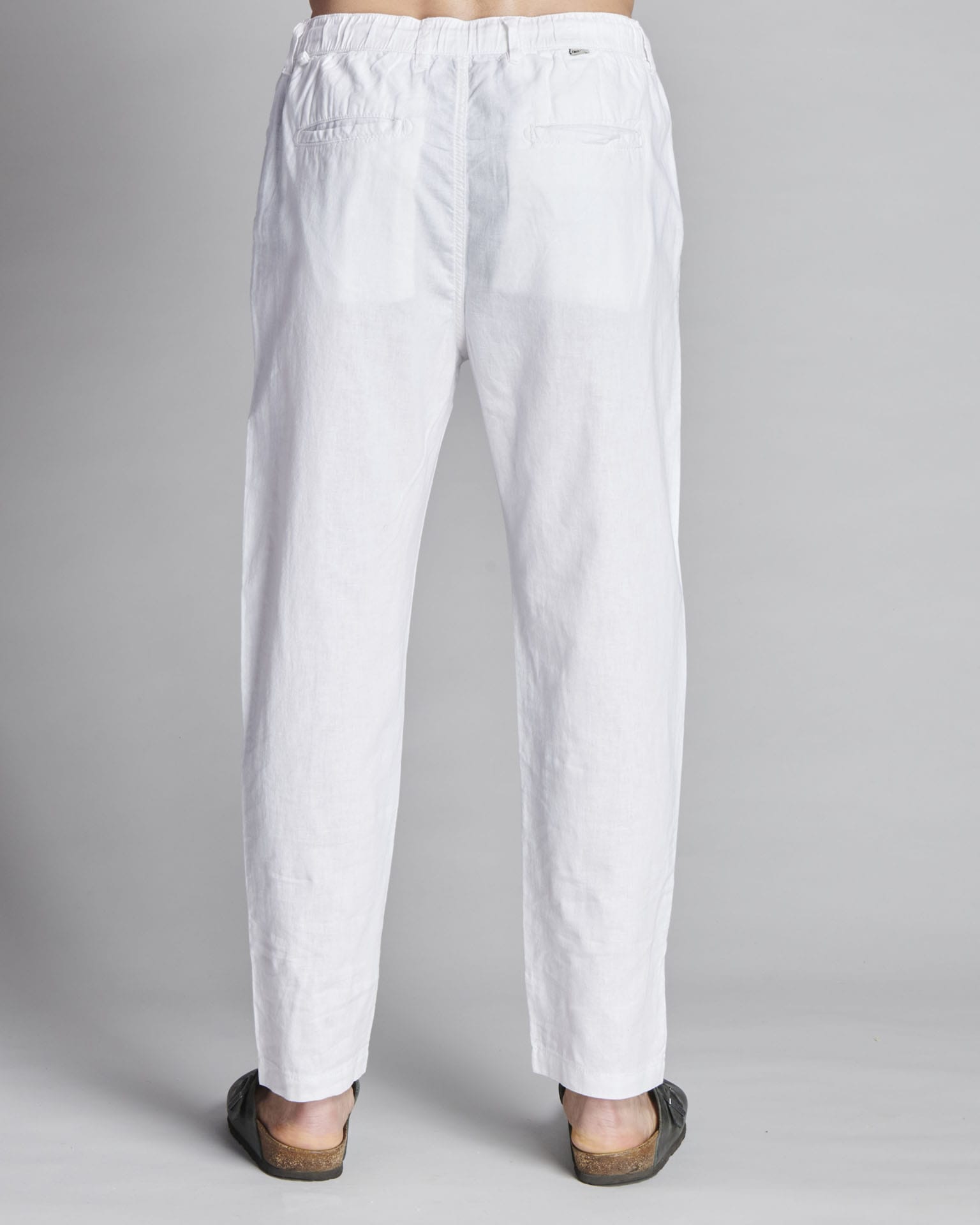 PANTALONE COMFORT MISTO LINO