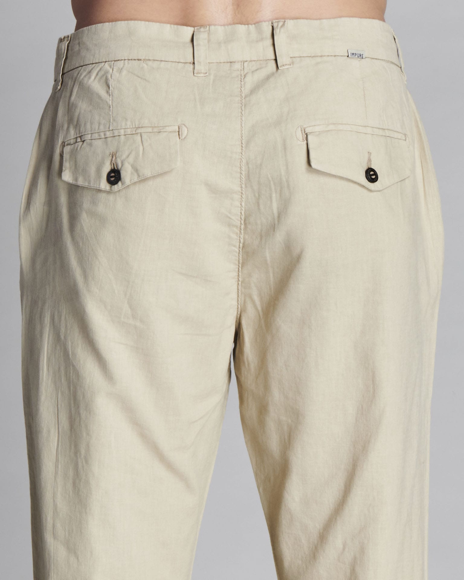 PANTALONE COMFORT  MISTO LINO