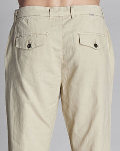 PANTALONE COMFORT  MISTO LINO