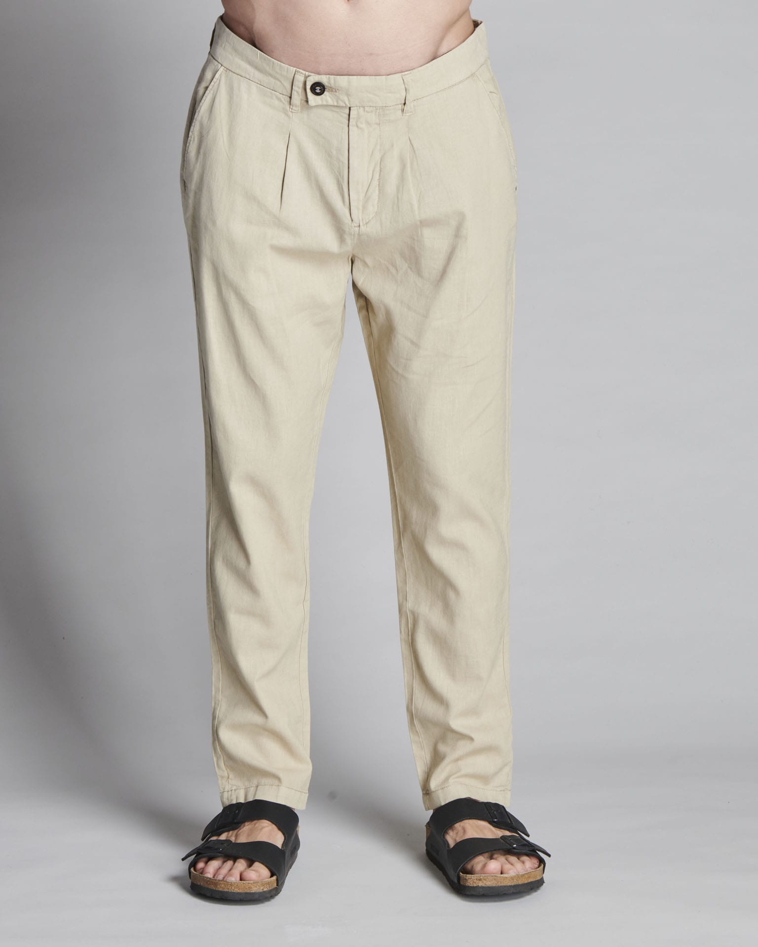 PANTALONE COMFORT  MISTO LINO