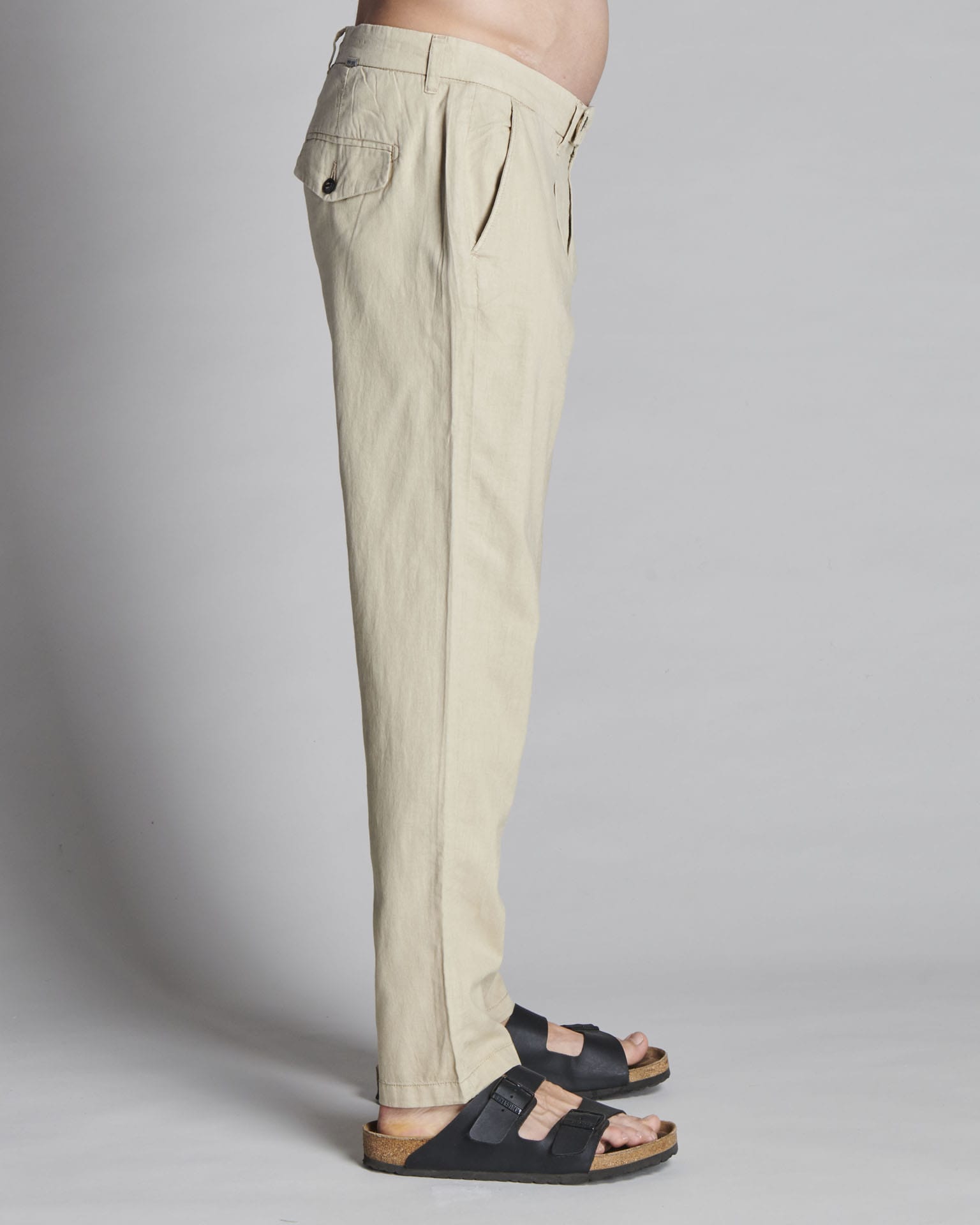PANTALONE COMFORT  MISTO LINO
