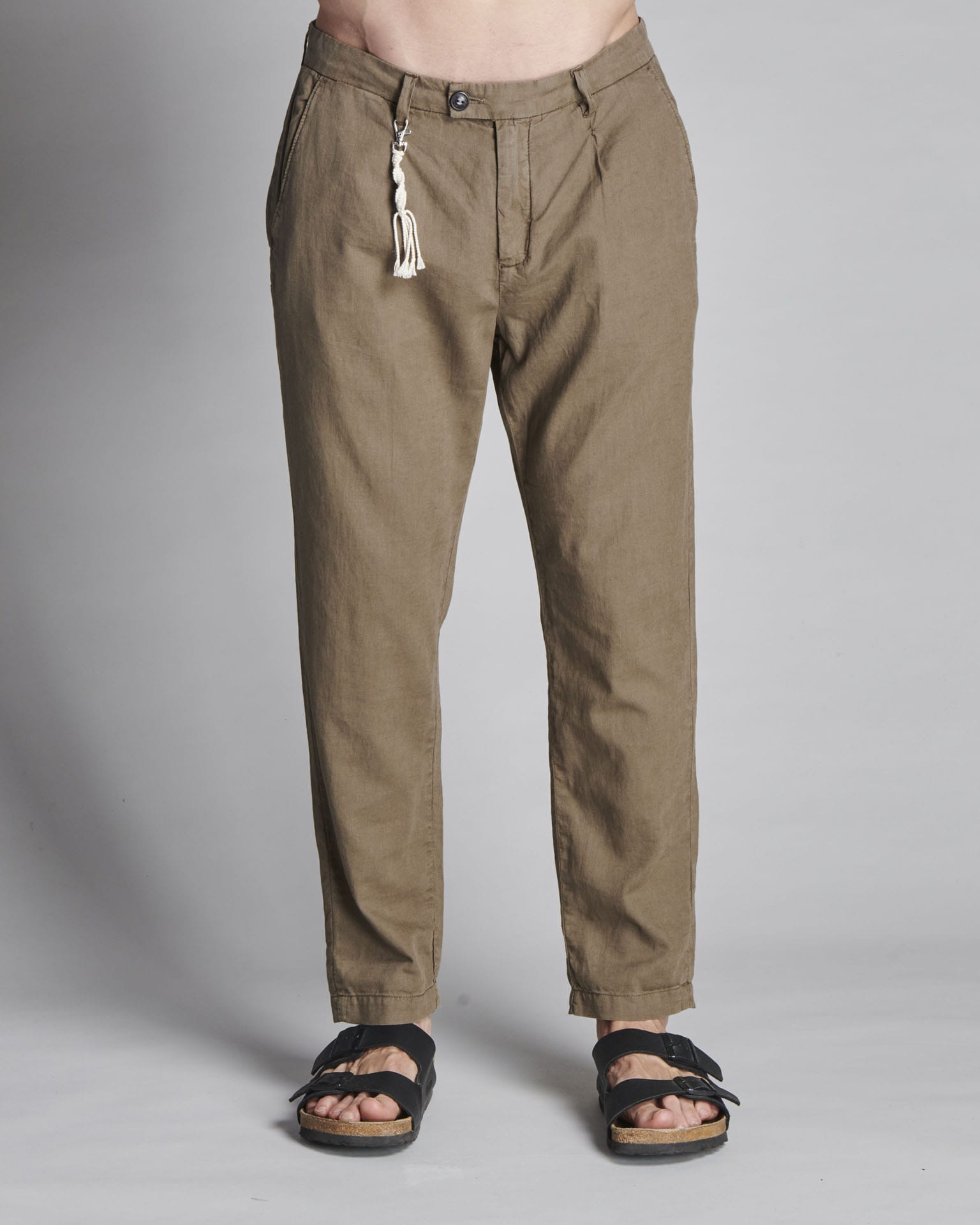 PANTALONE COMFORT  MISTO LINO