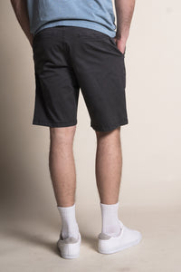 BERMUDA IN COTONE ELASTICIZZATO COMFORT FIT