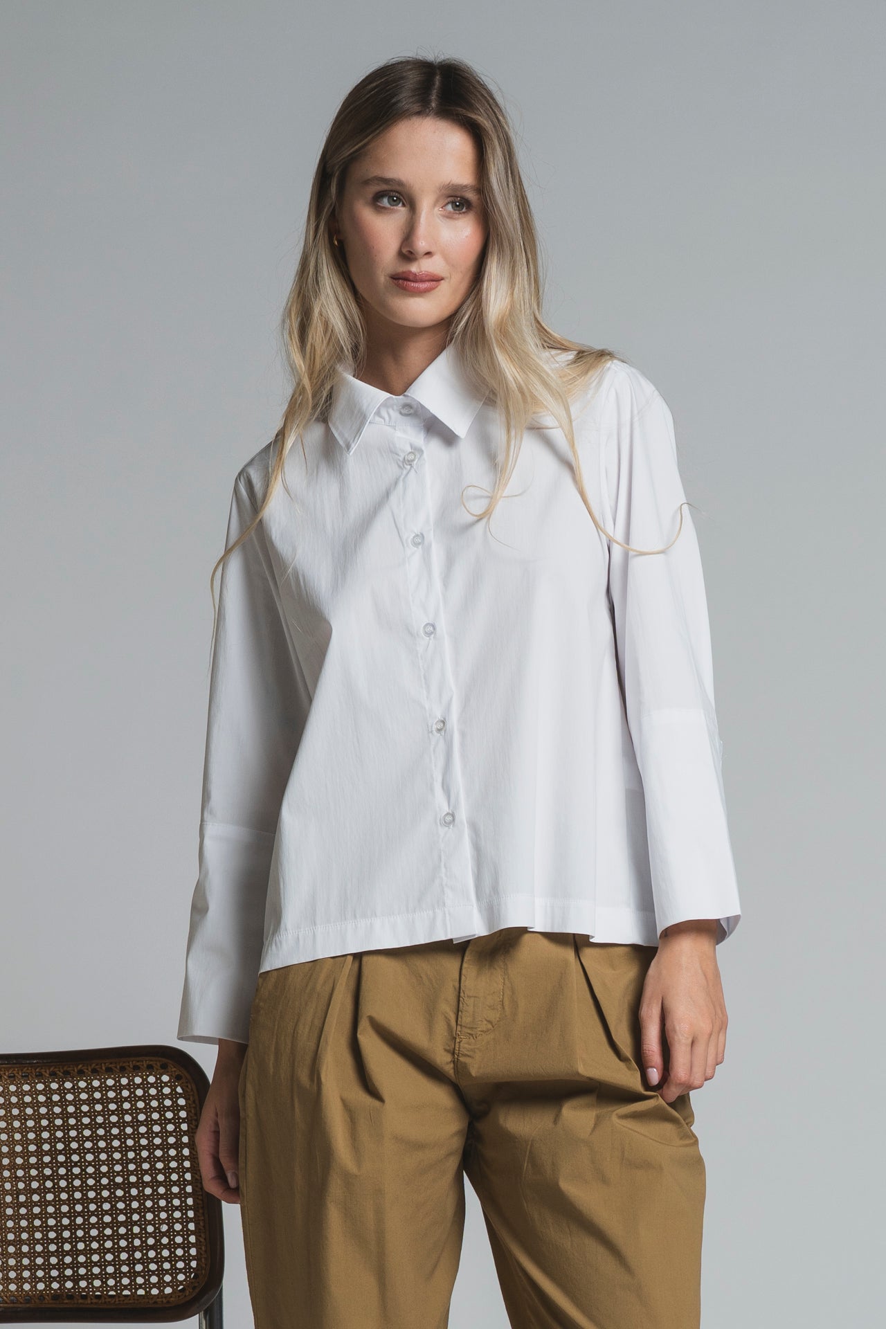 COBY SHIRT IN POPELINE