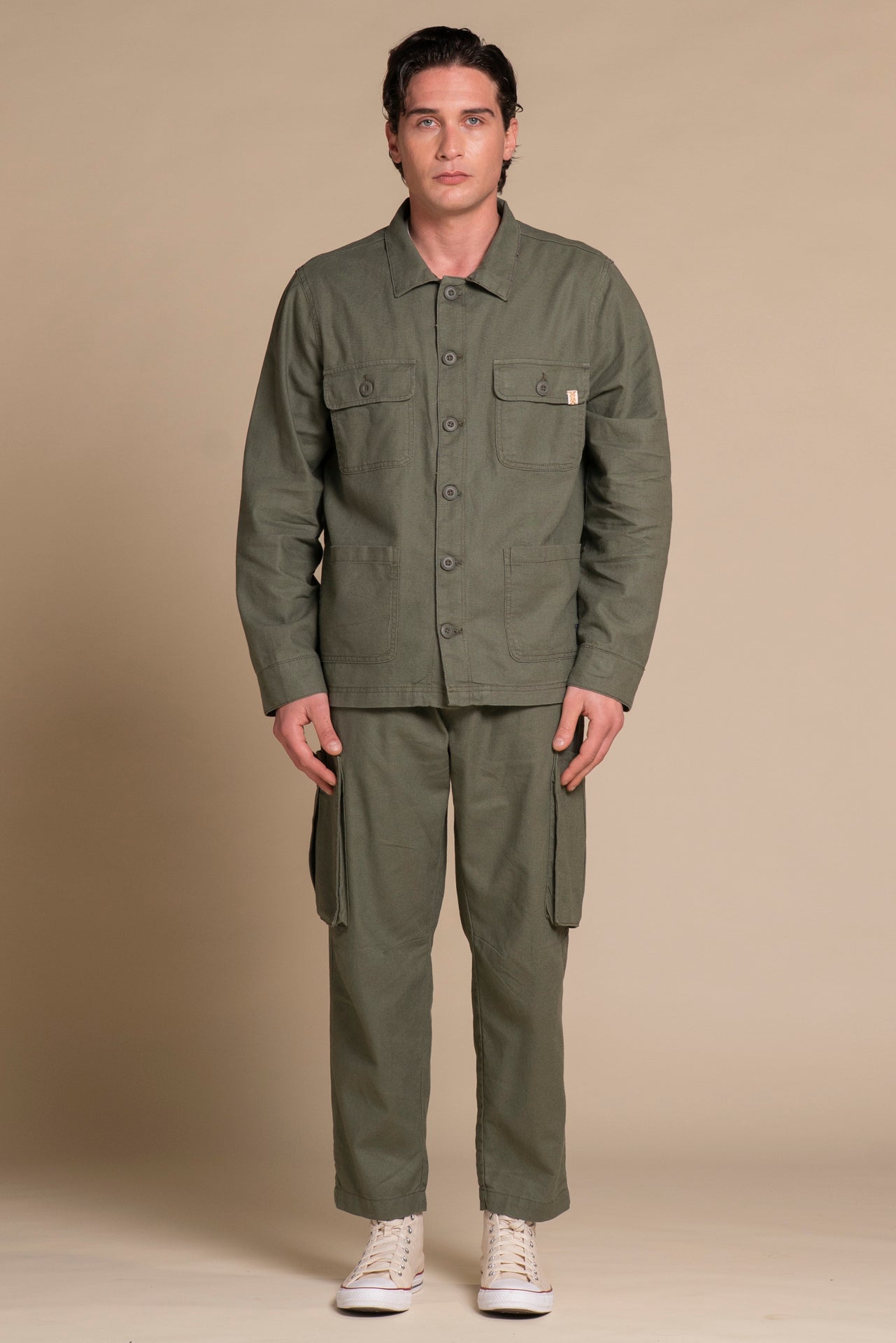 CODY JACKET MIXED LINEN