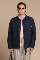CODY JACKET MIXED LINEN