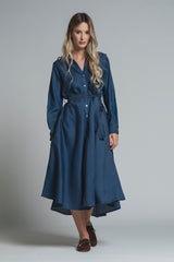 COLE DRESS SHIRT IN CHAMBRAY