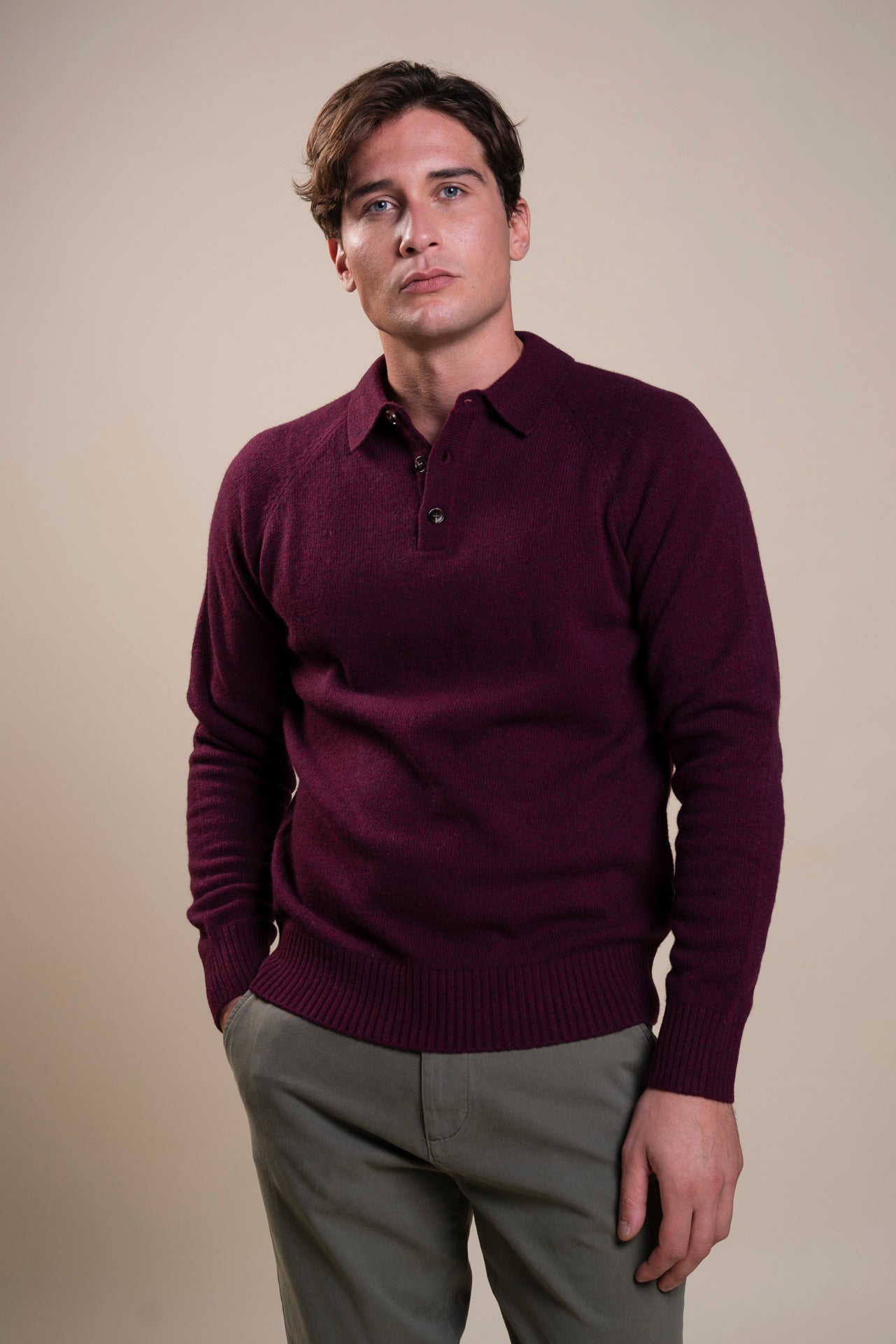 COLIN POLO SWEATER 
