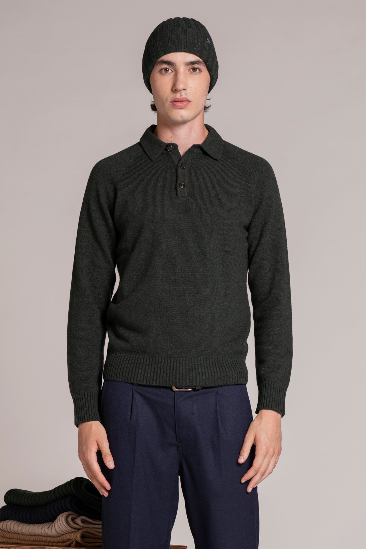 COLIN POLO SWEATER 