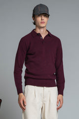 COLIN POLO IN LAMBSWOOL