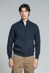 CONRAD CARDIGAN ZIP IN MOUINE'
