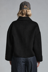 LULU JACKET CROPPED IN MIXED WOOL
