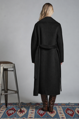 CLAIR LONG COAT IN MIXED WOOL